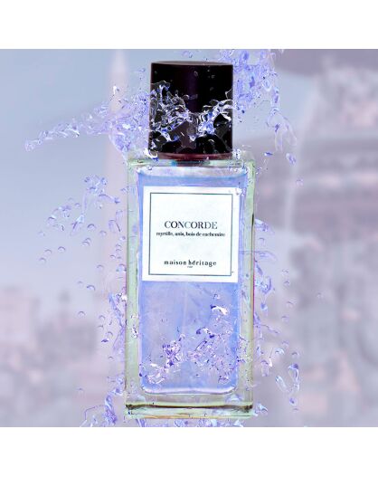 Parfum Concorde Myrtille Anis Bois de Cachemire - 100 ml